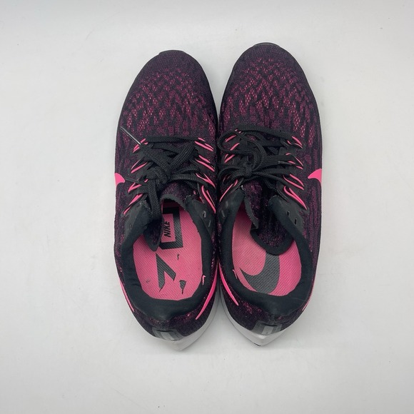 Nike Sneakers Womens 10.5 Air Zoom Pegasus 36 AQ2210-009 Black Running Shoes - Picture 6 of 12